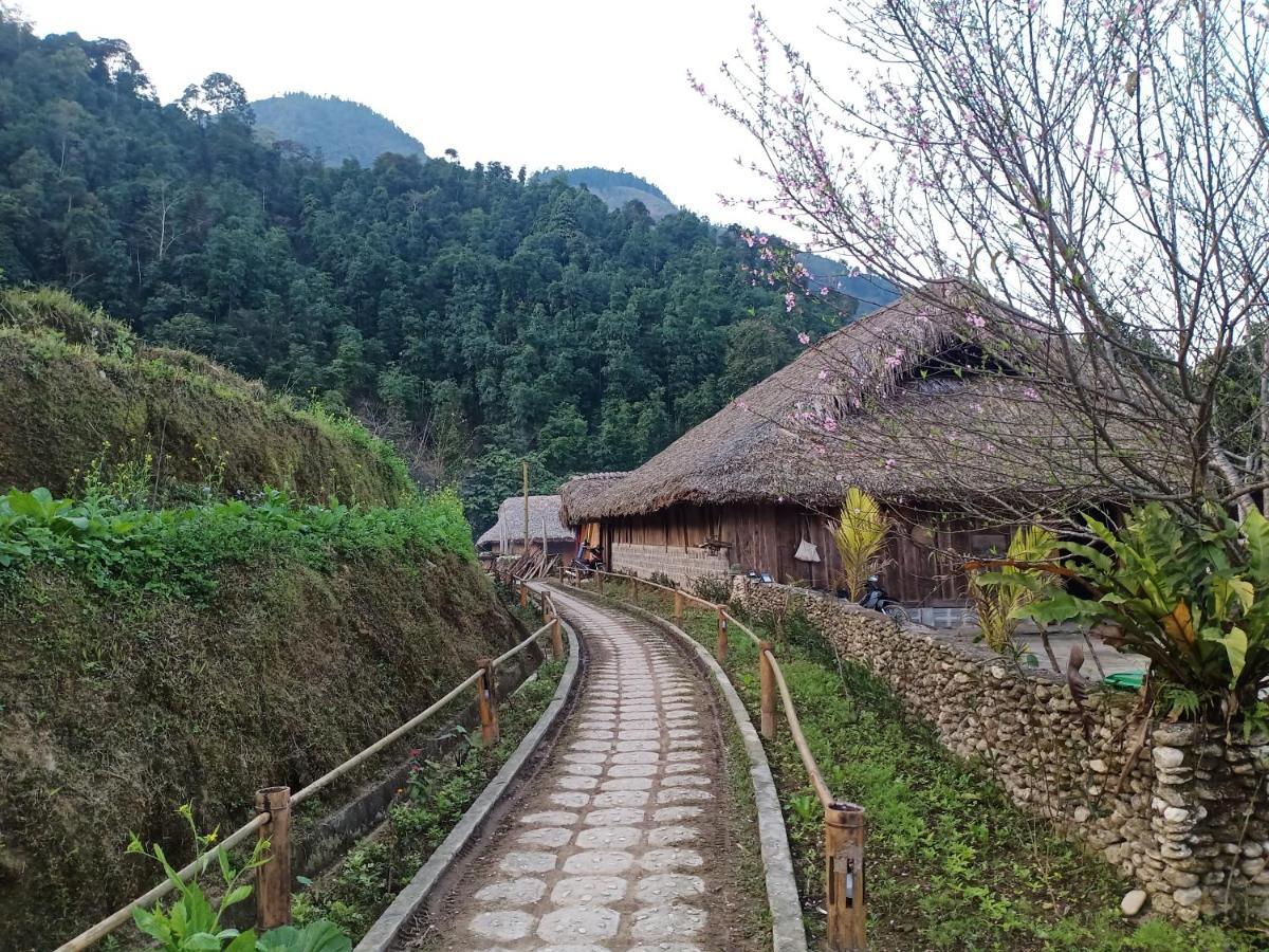 Dao Homestay Hoang Su Phi Exteriör bild