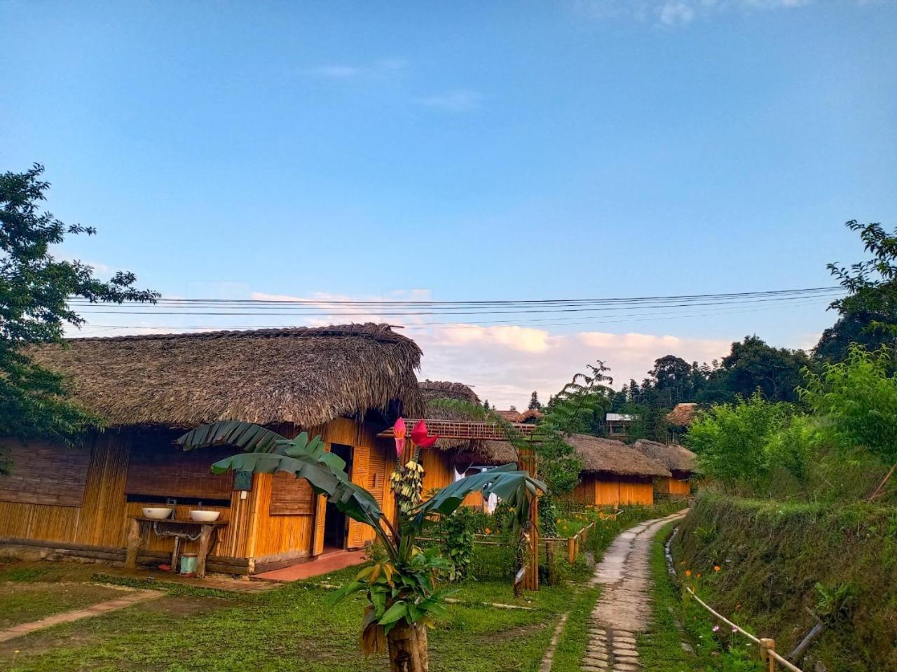 Dao Homestay Hoang Su Phi Exteriör bild