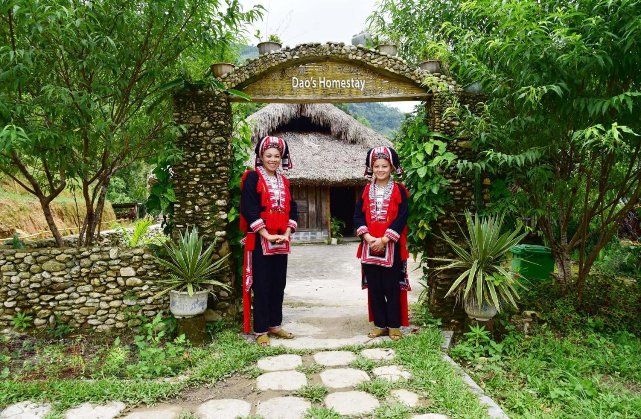 Dao Homestay Hoang Su Phi Exteriör bild